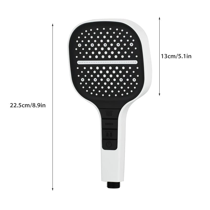 Luxury Square Handheld Shower Head - Enhance Your Shower Experience