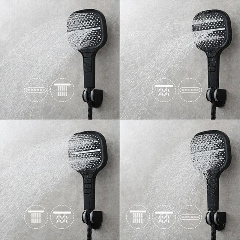 Luxury Square Handheld Shower Head - Enhance Your Shower Experience