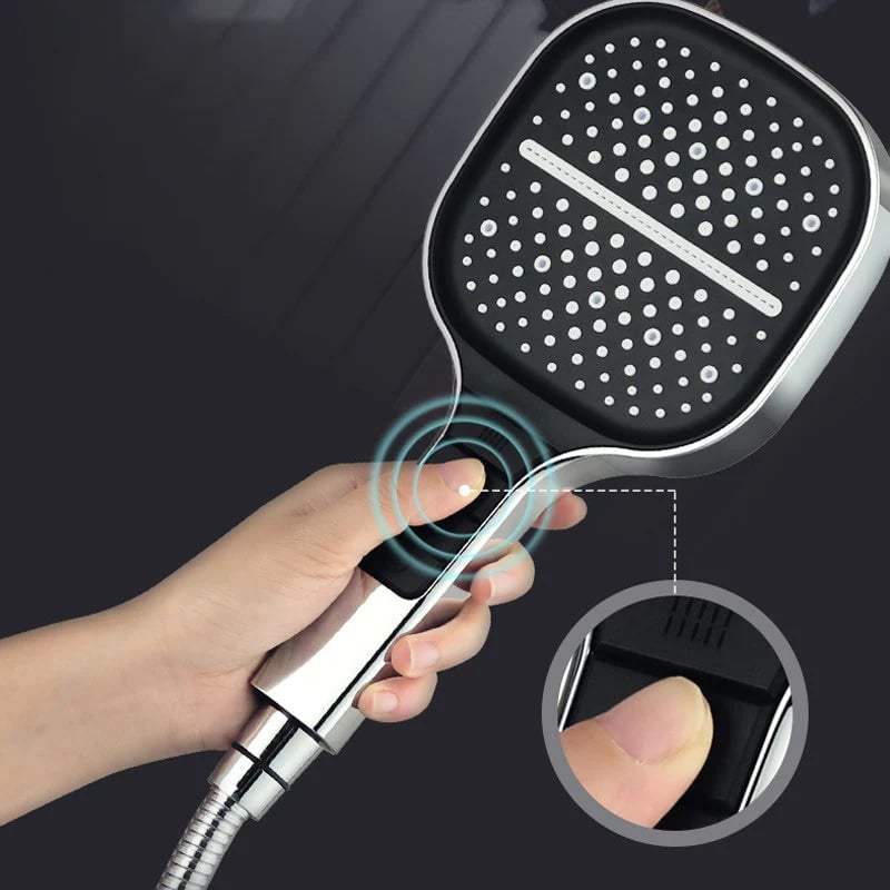 Luxury Square Handheld Shower Head - Enhance Your Shower Experience