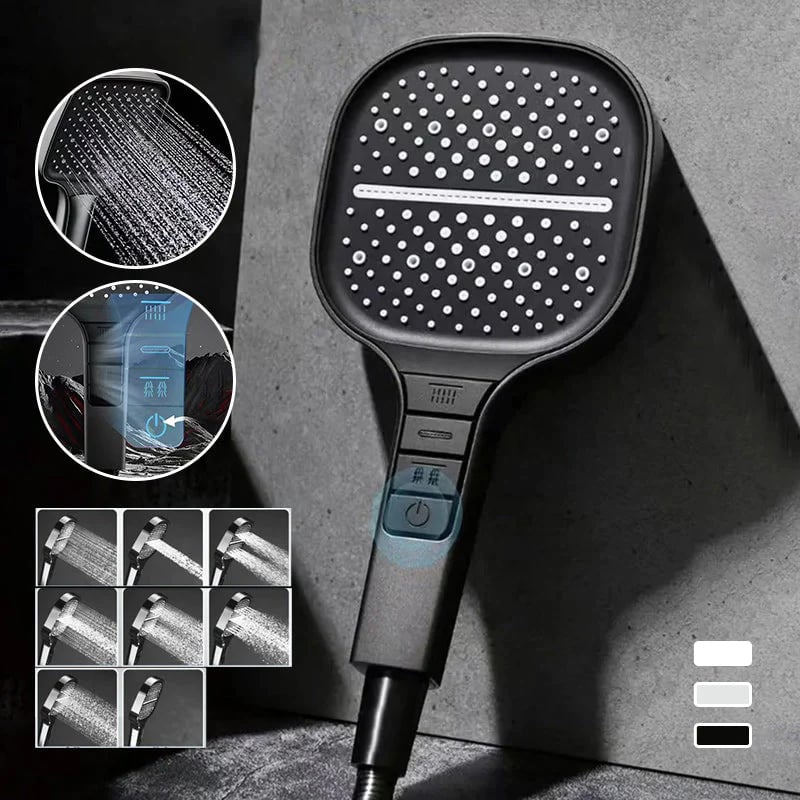 Luxury Square Handheld Shower Head - Enhance Your Shower Experience
